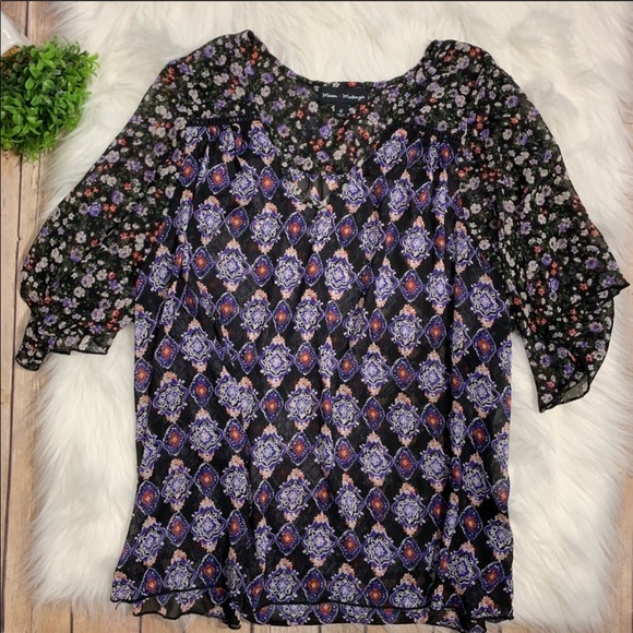 Mason + Mackenzie | Floral Blouse - Picture 2 of 8